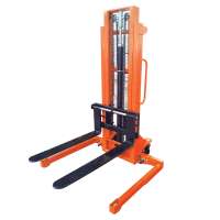 High quality Adjusting wide leg manual forklift for sale