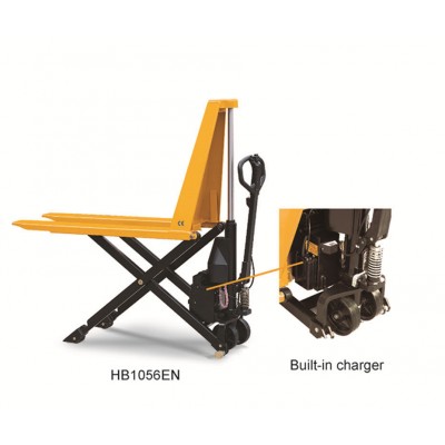 Hand High Lift Pallet Truck with Built-in Charger Model HBST-1056EN