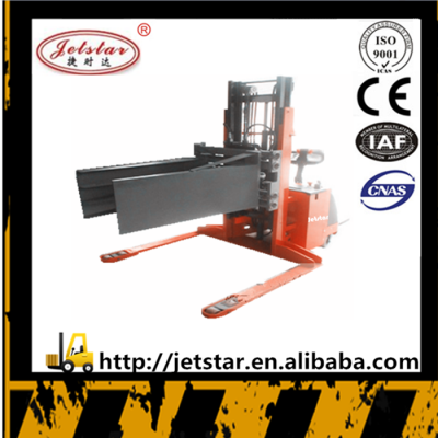 Taizhou Jetstar famous electric stacker with wide clamp