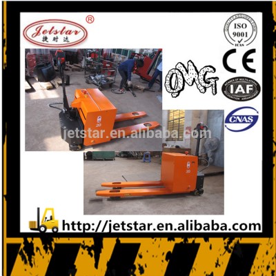 1200kg mini cheap factory price semi electric pallet truck