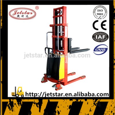 4m height CTD10 series Semi Electric Pallet forklift