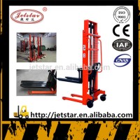 manual forklift hydraulic manual hand pallet stacker