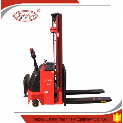 Main Export 1500kg 4.5m height Electric Pallet Stacker