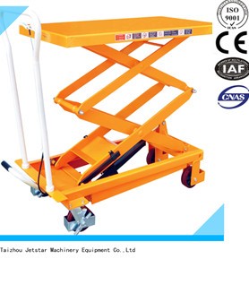 Manual Hydraulic Lifting Table Trolley